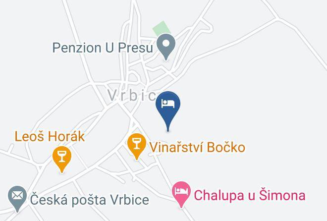 Breclav - Penzion U Tri Ruzi Maps