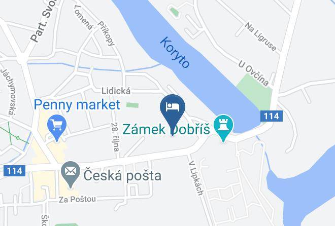 Pribram - Penzion U Tri Statkaru Maps