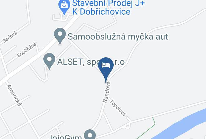 Prague West - Penzion U Tulaka Maps