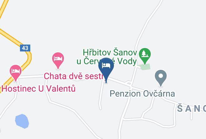 Usti Nad Orlici - Penzion U Vichu Maps