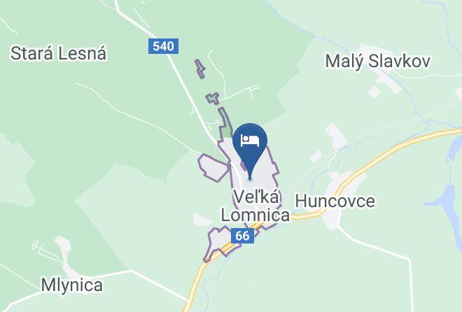 Kezmarok - Penzion U Vierky Maps