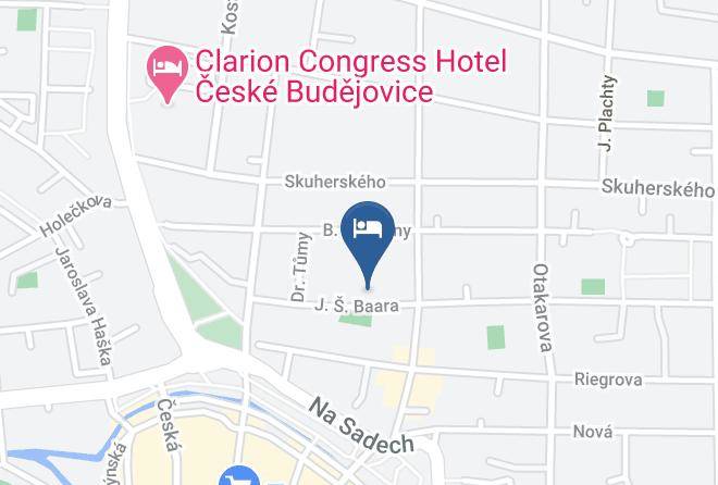 Ceske Budejovice - Penzion U Vlka Maps