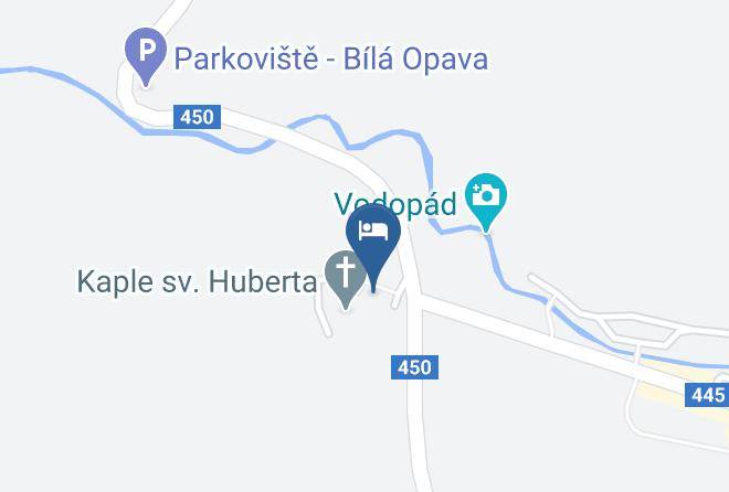 Bruntal - Penzion U Vodopadu Maps