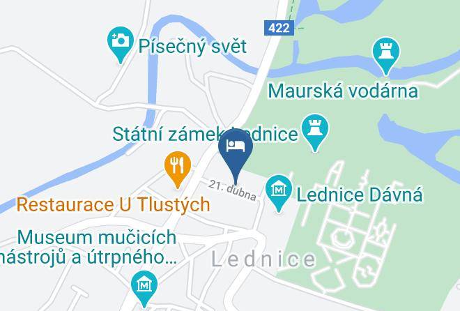 Breclav - Penzion U Zamku Maps