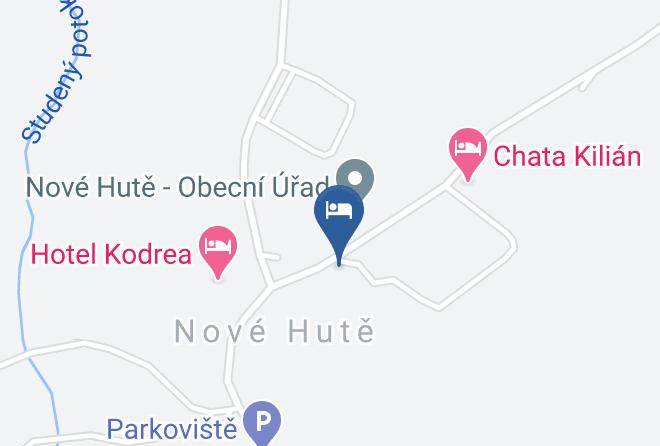 Prachatice - Penzion U Zpevaku Maps