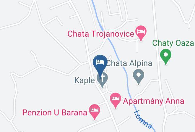 Novy Jicin - Penzion Uax Maps