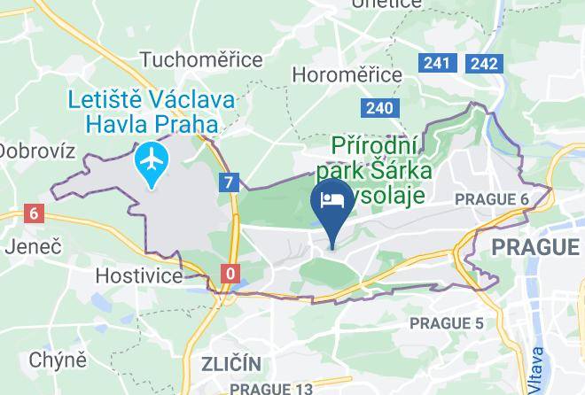 Prague - Penzion Ubm Maps