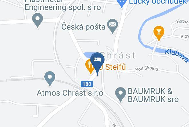 Chrast - Penzion & Ubytovani Velicky Oldrich Maps