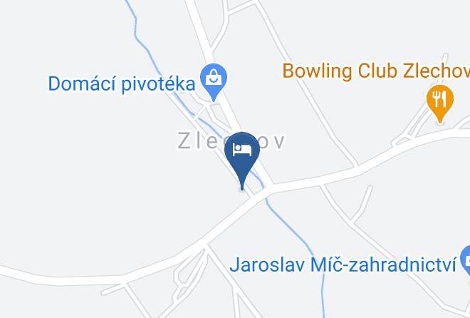Uherske Hradiste - Penzion V Koute Maps