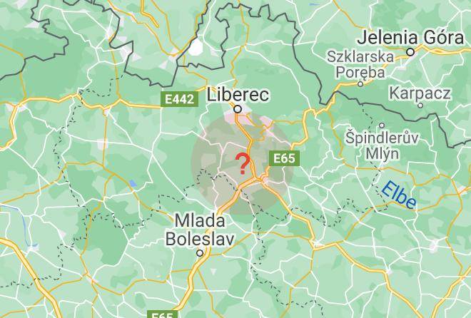 Radimovice - Penzion V Udoli Maps