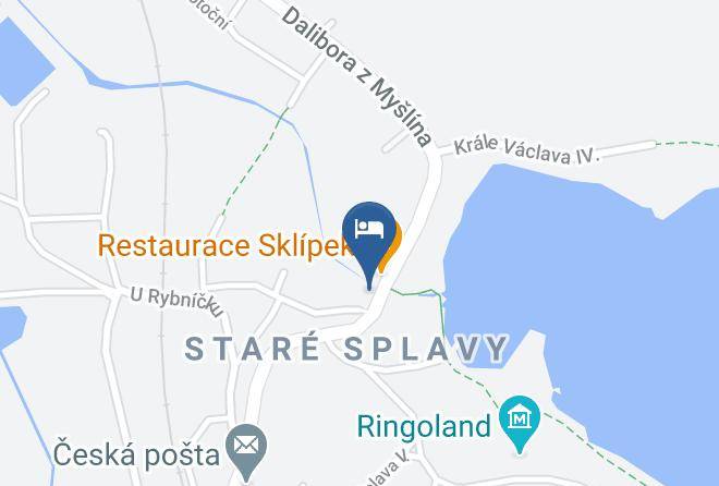 Ceska Lipa - Penzion Ve Statku Stare Splavy Maps