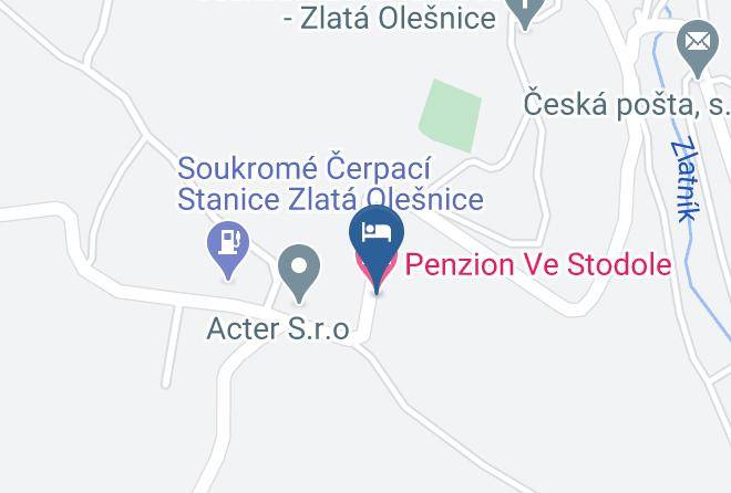 Jablonec Nad Nisou - Penzion Ve Stodole Maps
