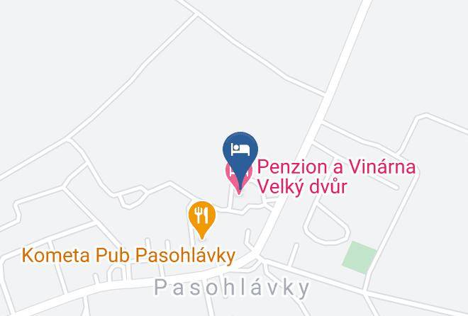 Brno Province - Penzion Velky Dvur Maps