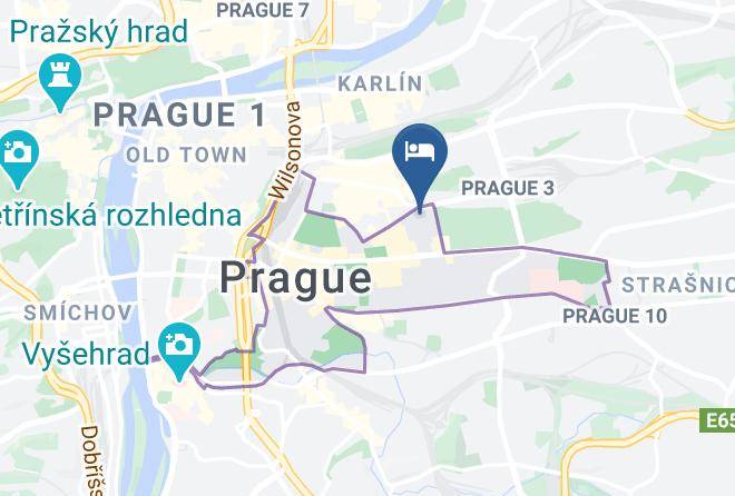 Prague - Penzion Vera Maps