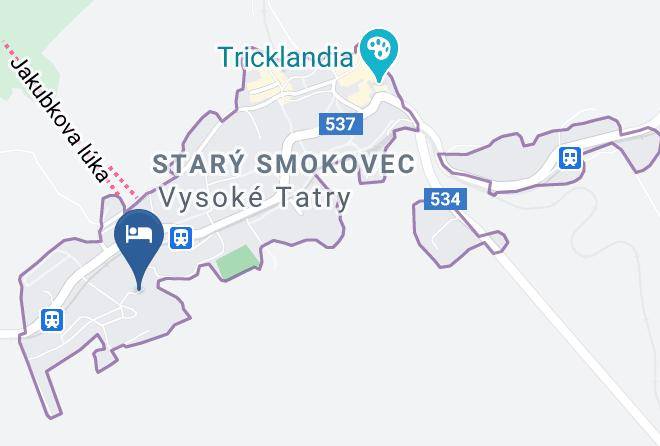 Poprad - Penzion Vesna Maps