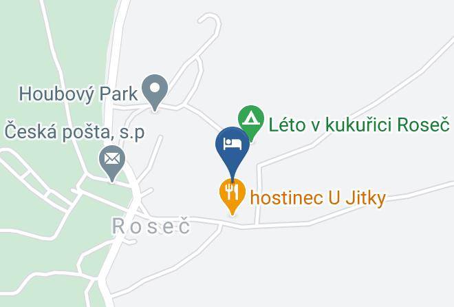 Jindrichuv Hradec - Penzion Veverci Dvur Maps