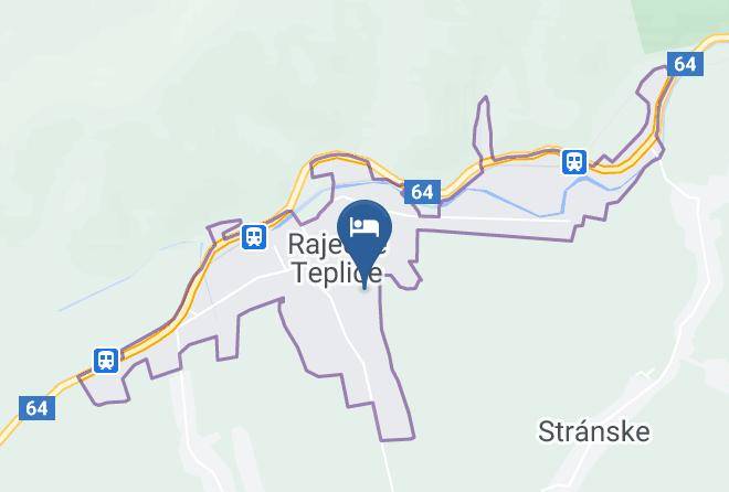 Rajecke Teplice - Viladali Maps