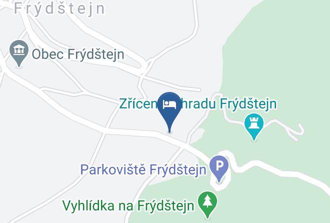 Jablonec Nad Nisou - Penzion Vila Frydstejn Obcerstveni Maps
