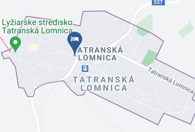 Poprad - Penzion Vila Park Maps
