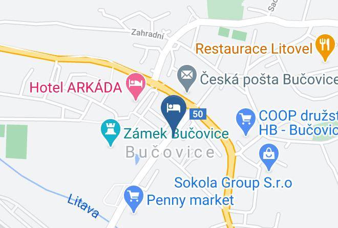 Vyskov - Penzion Sole Maps