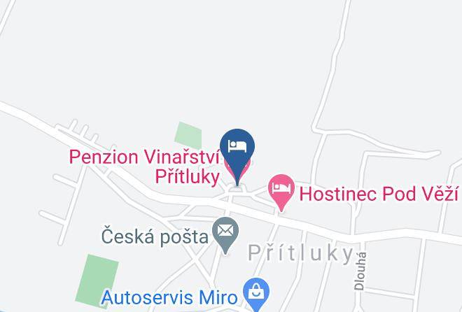 Breclav - Penzion Vinarstvi Pritluky Maps