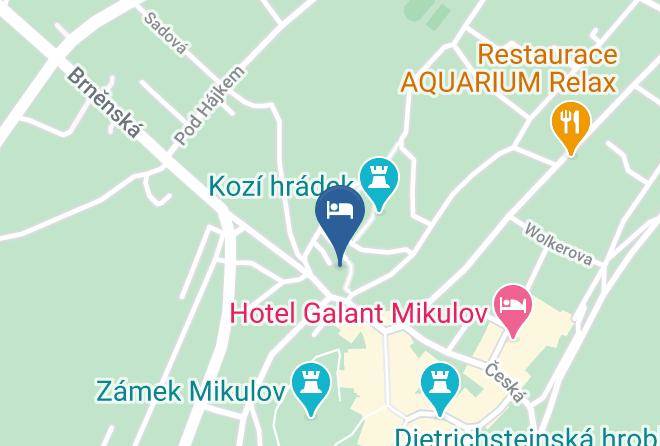 Breclav - Penzion Vinny Sklep A Cafe Barta Maps