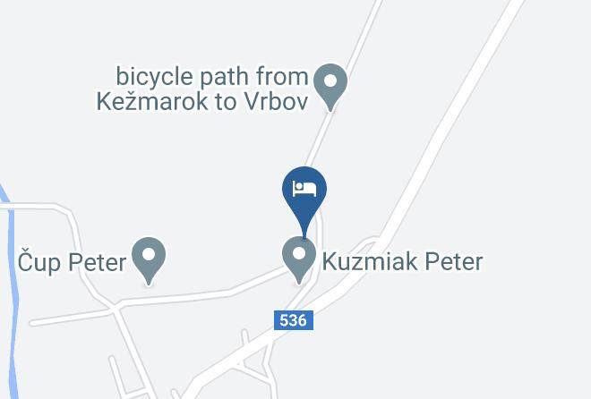 Kezmarok - Penzion Werbew Maps