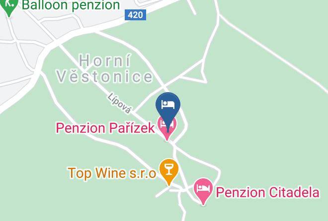 Breclav - Penzion Zabka Maps