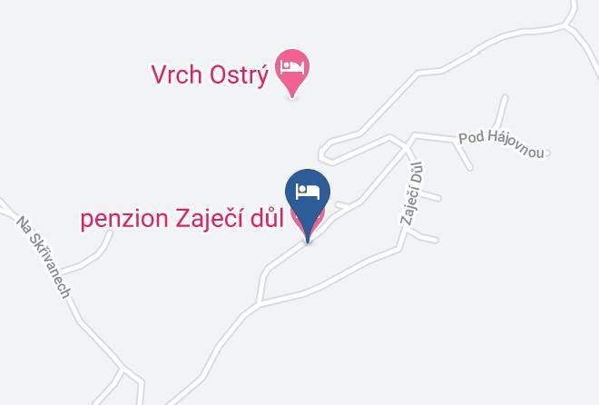 Mnisek - Penzion Zajeci Dul Maps