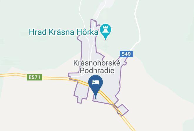 Roznava - Penzion Zaneta Maps