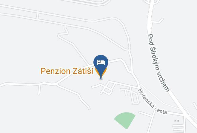 Most - Penzion Zatisi Maps