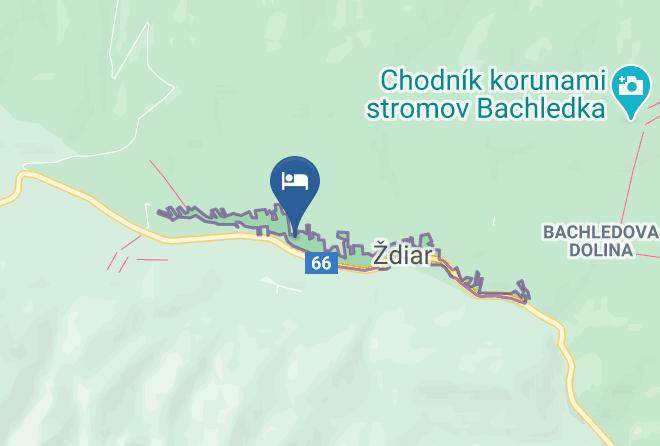 Poprad - Penzion Zdiar Maps