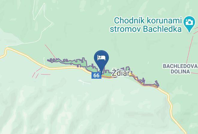 Poprad - Penzion Zdiaran Maps
