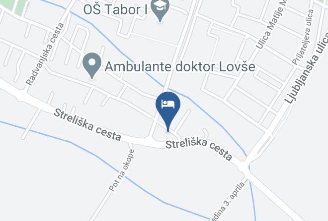 Maribor - Penzion Zeleni Kakadu Cvetka Wregg Sp Maps