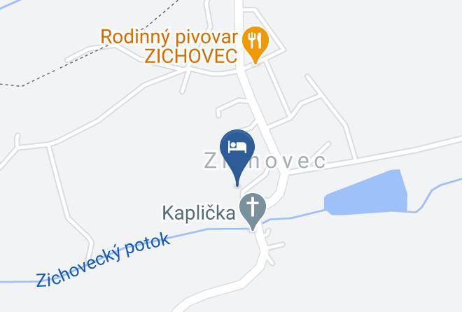 Kladno - Penzion Zichovecky Pivovar Maps
