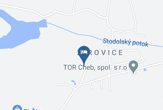 Cheb - Penzion Zirovice Maps
