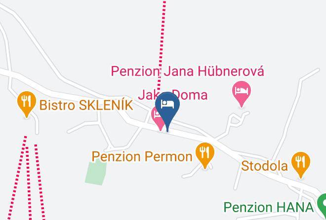 Jablonec Nad Nisou - Penzion Zoom Maps