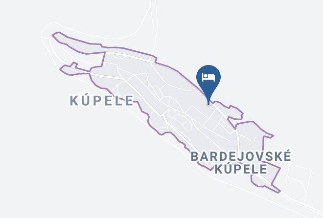 Bardejov - Penzion Zornicka Maps