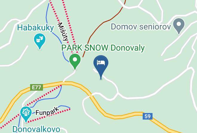Donovaly - Penzion Zornicka Maps