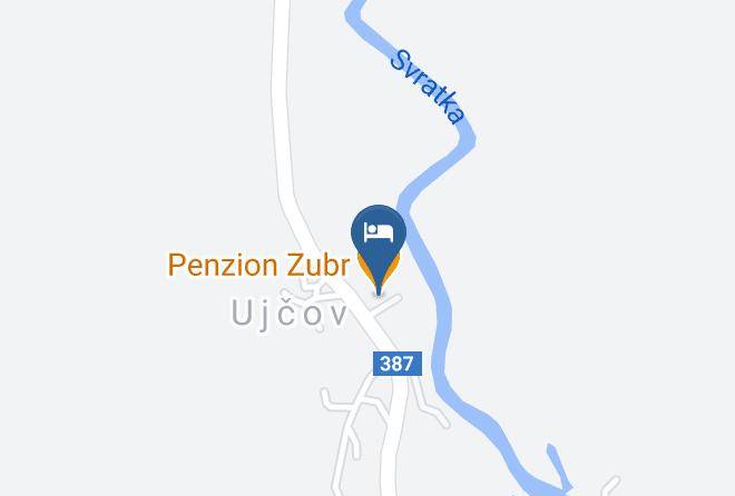 Zdar Nad Sazavou - Penzion Zubr Maps