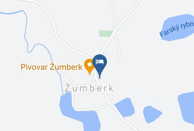 Ceske Budejovice - Penzion Zumberk Maps