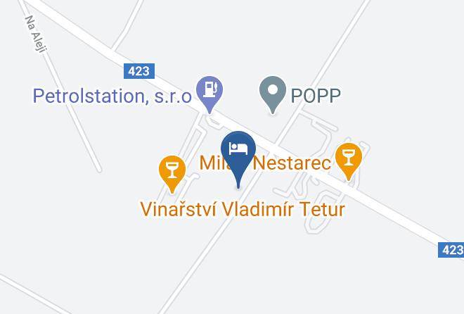 Breclav - Penzion Zurek Maps