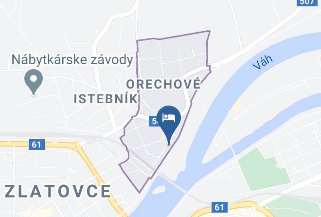 Trencin - Penzion Zuzana Maps