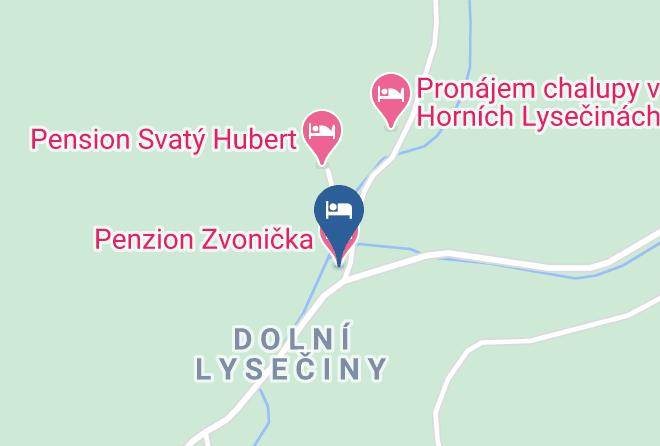 Trutnov - Penzion Zvonicka Maps
