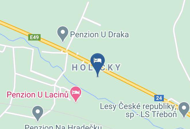 Jindrichuv Hradec - Penzionek Trebon Maps