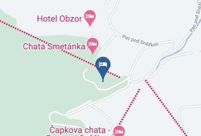 Trutnov - Penzion Restaurace Sasanka Maps