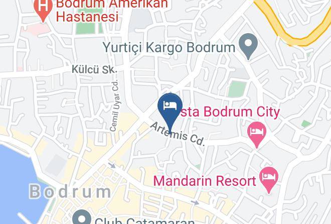 Bodrum - Pepecura Bodrum Maps