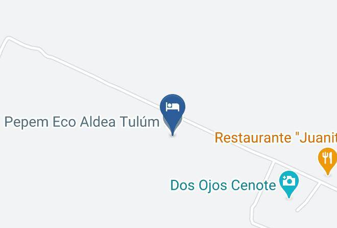 Tulum - Pepem Eco Aldea Tulum Maps