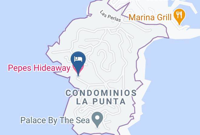Manzanillo - Pepes Hideaway Maps