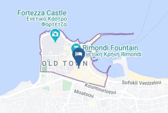 Rethimni - Pepi Boutique Hotel Maps